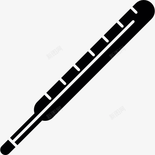 体温计图标png_新图网 https://ixintu.com 华氏 工具和器具 度 摄氏度 汞 测量 温度