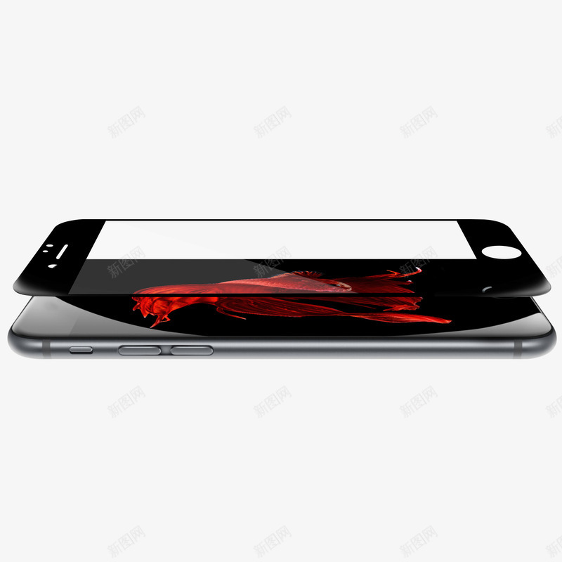 iphone原色钢化膜png免抠素材_新图网 https://ixintu.com 手机贴膜 手机高清钢化膜 钢化膜 防刮 防爆 防爆钢化膜