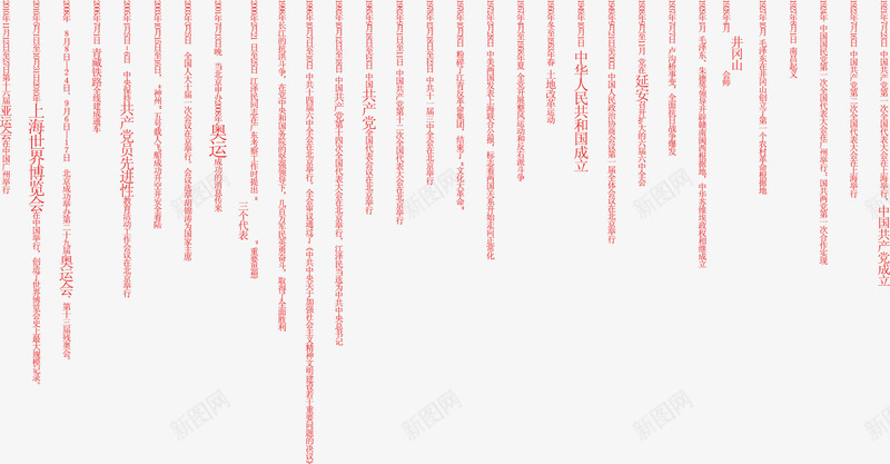 英文密集红色竖排效果字体png免抠素材_新图网 https://ixintu.com 字体 密集 效果 竖排 红色 英文