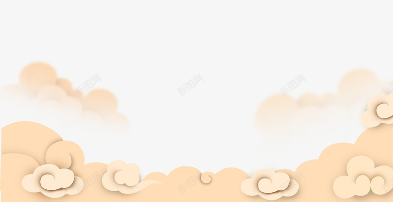 3D微立体祥云云彩psd免抠素材_新图网 https://ixintu.com 恭贺新年 折扇吊饰 新春大吉 新春快乐 爆竹灯笼 祥云云彩