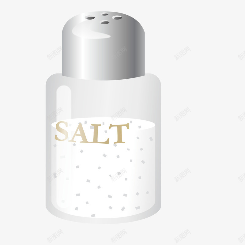 家庭食用盐手绘图png免抠素材_新图网 https://ixintu.com 厨房用品 咸咸的 手绘图 调味品 调料 食物 食用盐