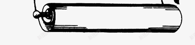 手绘诏书卷轴png免抠素材_新图网 https://ixintu.com 卷轴 平面 素材 设计 诏书