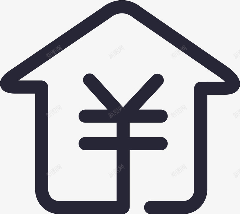 物业费用出账图标png_新图网 https://ixintu.com 物业费用出账