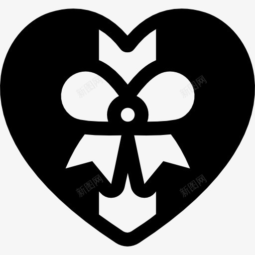 心形的巧克力盒子图标png_新图网 https://ixintu.com 形状 情人 情人节 浪漫 爱 礼物