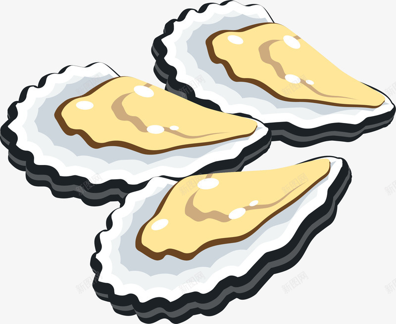 卡通手绘美食海鲜png免抠素材_新图网 https://ixintu.com 创意 动漫动画 卡通食物 手绘 海鲜 美食