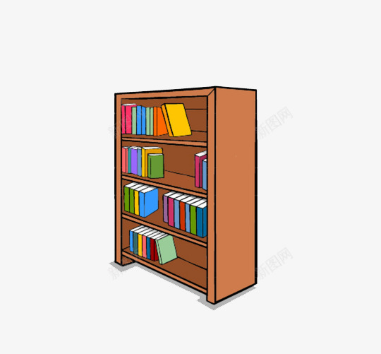 借阅的图书png免抠素材_新图网 https://ixintu.com 书本 书架 借阅 图书 图书馆 看书 读书 静心阅读