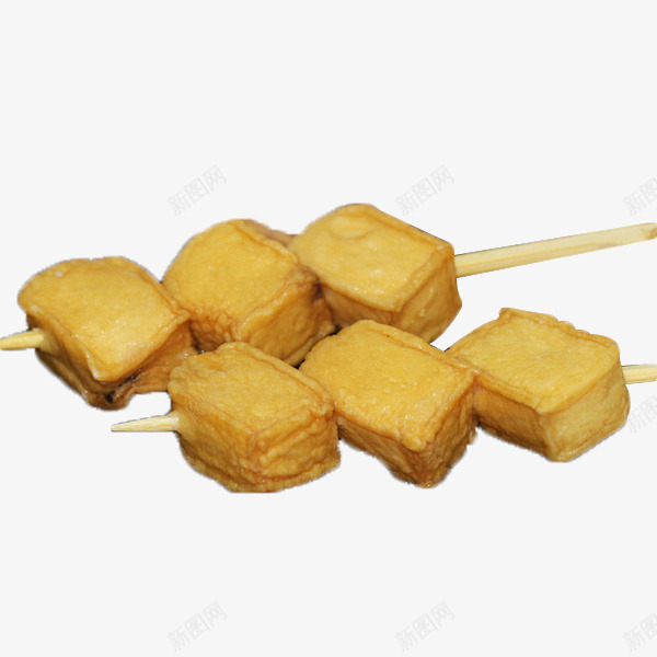 关东煮食材鱼豆腐png免抠素材_新图网 https://ixintu.com 免抠 关东煮 豆腐串 食品 食材 餐饮 鱼豆腐