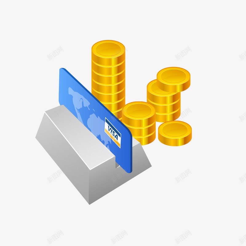 刷卡存储卡png免抠素材_新图网 https://ixintu.com 刷卡 存储 存储卡 存款 金钱