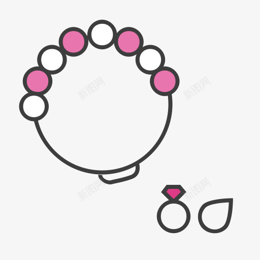 配件钻石珠宝珍珠环头饰吉斯特png免抠素材_新图网 https://ixintu.com Accessories bracelette diamond jewelery pearls ring tiara 头饰 环 珍珠 珠宝 配件 钻石