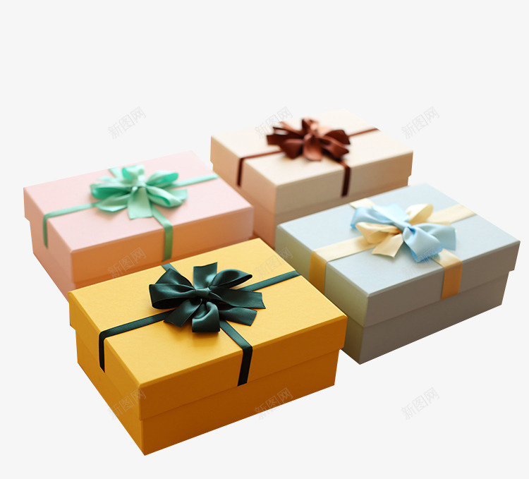 不同颜色的首饰盒子png免抠素材_新图网 https://ixintu.com 包装彩盒 小号包装盒 戒指包装盒 首饰礼物盒