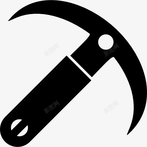 花园锄图标png_新图网 https://ixintu.com 园林 园林工具 园艺 工具 工具和用具 锄头