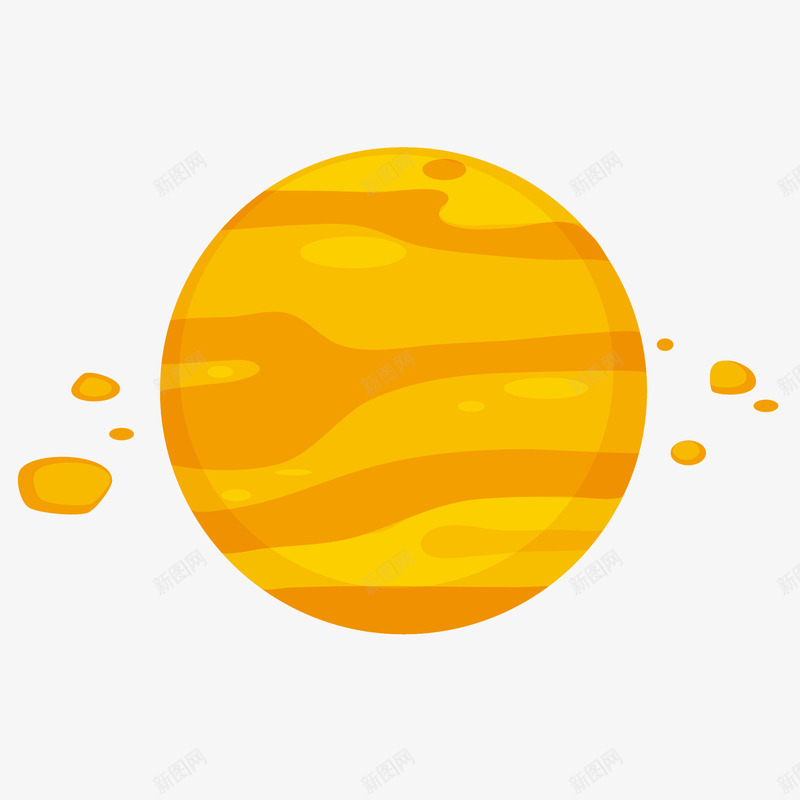 创意手绘土星星球矢量图eps免抠素材_新图网 https://ixintu.com 免扣PNG 创意 卡通 土星 手绘 时尚 星球 矢量图