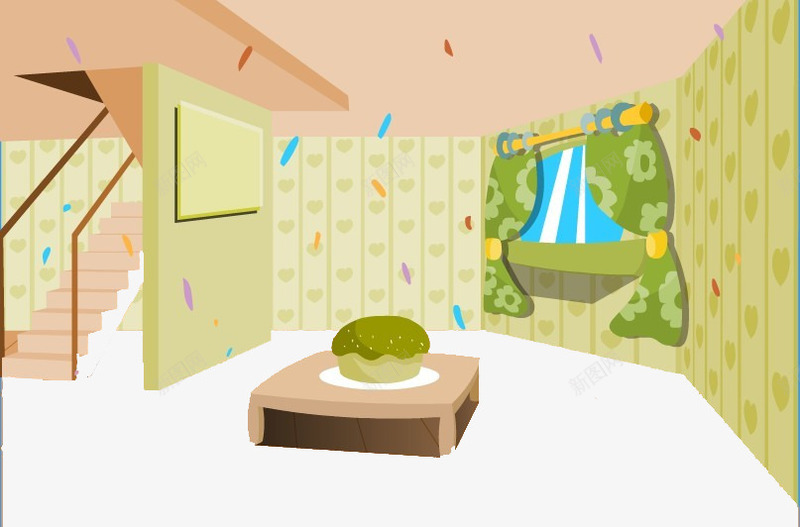 室内场景楼房的一角png免抠素材_新图网 https://ixintu.com 一角 场景 室内 室内一角 室内场景 楼房