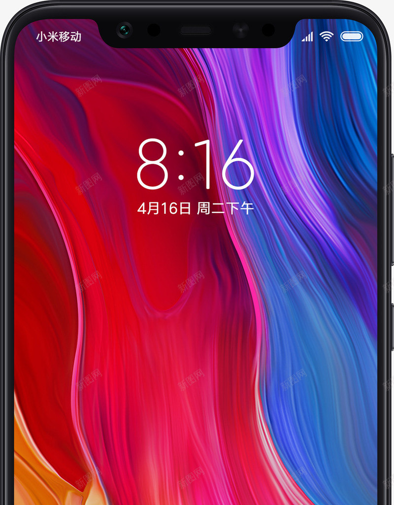 小米8小米手机MI8png免抠素材_新图网 https://ixintu.com 刘海屏手机 小米8 小米手机 小米手机8 手机样机 手机模型 手机正反面 智能手机