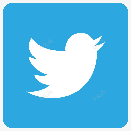 鸣叫推特的图标社会网络png_新图网 https://ixintu.com Tweet icon twitter 推特的图标 鸣叫