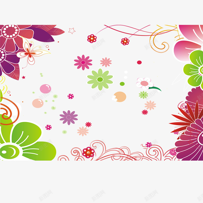 妇女节海报背景png免抠素材_新图网 https://ixintu.com 38妇女节 三八节 女人节 妇女节素材