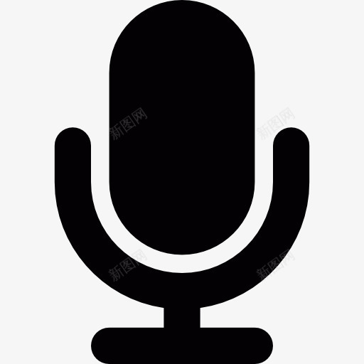 无线话筒图标png_新图网 https://ixintu.com 声音 录音机 收音机 语音 音乐 麦克风