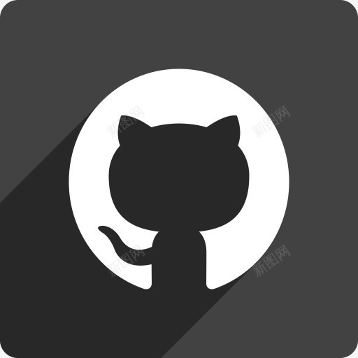 GitHub媒体阴影社会广场庙图标png_新图网 https://ixintu.com GitHub Github media shadow social square 媒体 广场 社会 阴影