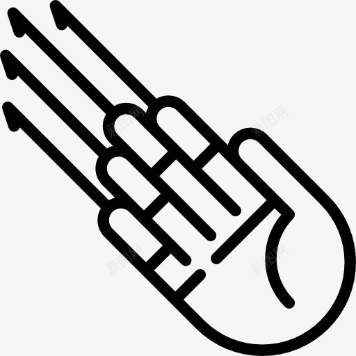 弗莱迪克鲁格图标png_新图网 https://ixintu.com 可怕的 怪异的服装 恐怖的 电影