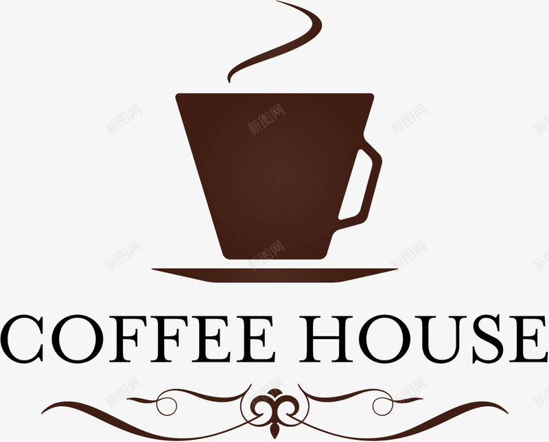 手绘棕色咖啡杯子png免抠素材_新图网 https://ixintu.com coffee house 咖啡杯子 小清新 手绘杯子 棕色杯子