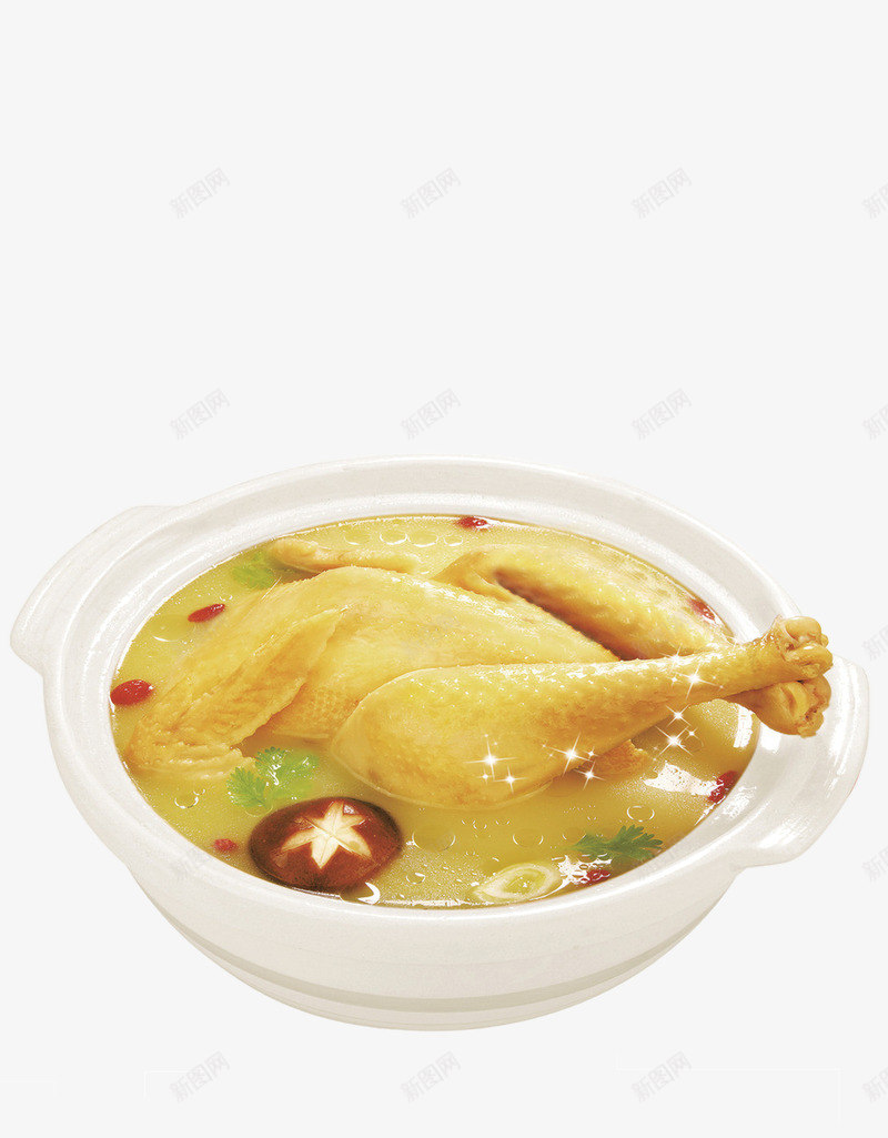 人参鸡汤png免抠素材_新图网 https://ixintu.com 人身 炖鸡汤 美味 营养价值高 蛋白质 食品 鸡汤 鸡汤锅