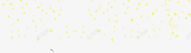 春节背景点缀元素png免抠素材_新图网 https://ixintu.com 喜庆 新年 漂浮 金色