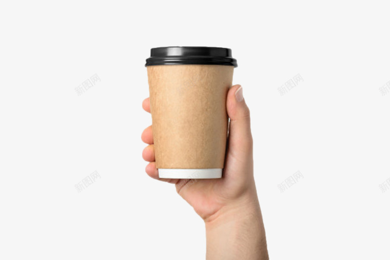 实物手捧奶茶纸杯png免抠素材_新图网 https://ixintu.com 免扣 免费下载 包装盒 咖啡 奶茶纸杯 纸杯子 解渴 饮料包装