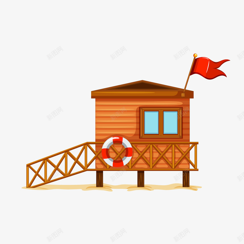 手绘海边房子矢量图eps免抠素材_新图网 https://ixintu.com png免抠图 创意 卡通 房子 手绘 时尚 海边 红旗 矢量图