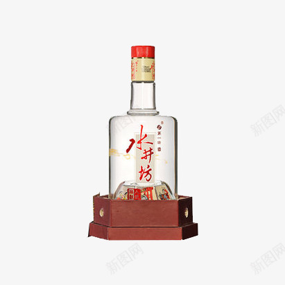 水井坊白酒png免抠素材_新图网 https://ixintu.com 中国名酒 产品实物 四川白酒 水井坊 臻酿八号
