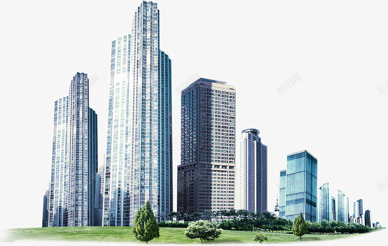 摄影繁华都市大公司高楼林立png免抠素材_新图网 https://ixintu.com 公司 摄影 林立 繁华 都市 高楼