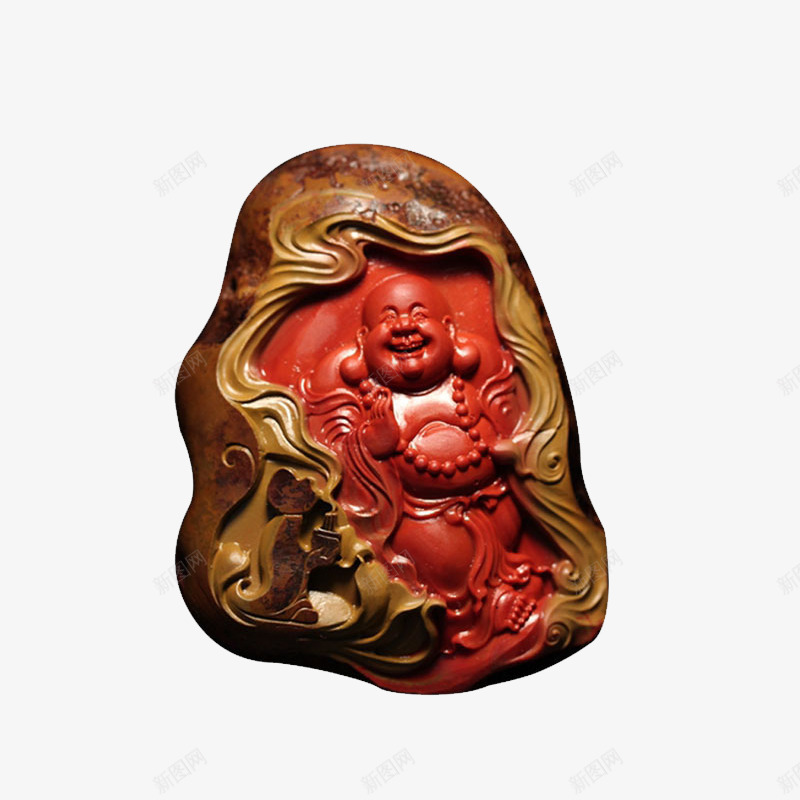 红色笑面佛南红玛瑙png免抠素材_新图网 https://ixintu.com 南红玛瑙 天然南红 本命年 玛瑙 瑞红 笑面佛 简约复古 紅玉石