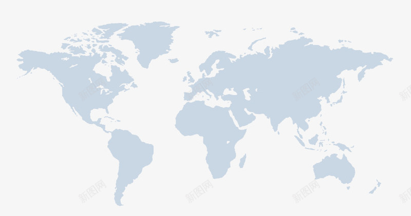 世界地图png免抠素材_新图网 https://ixintu.com 商务 展开的地图 科技 蓝色