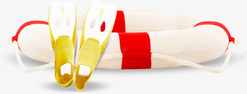 白色泳圈沙滩海边用品png免抠素材_新图网 https://ixintu.com 沙滩 海边 用品 白色