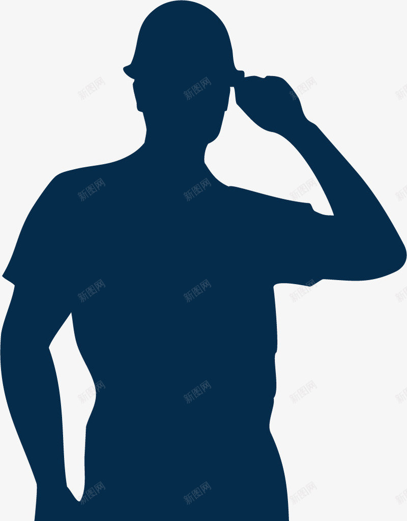 擦汗的工人png免抠素材_新图网 https://ixintu.com 上班族 卡通工人剪影 安装工人 工人 建筑工人 擦汗 施工人 维修工人 装修工人
