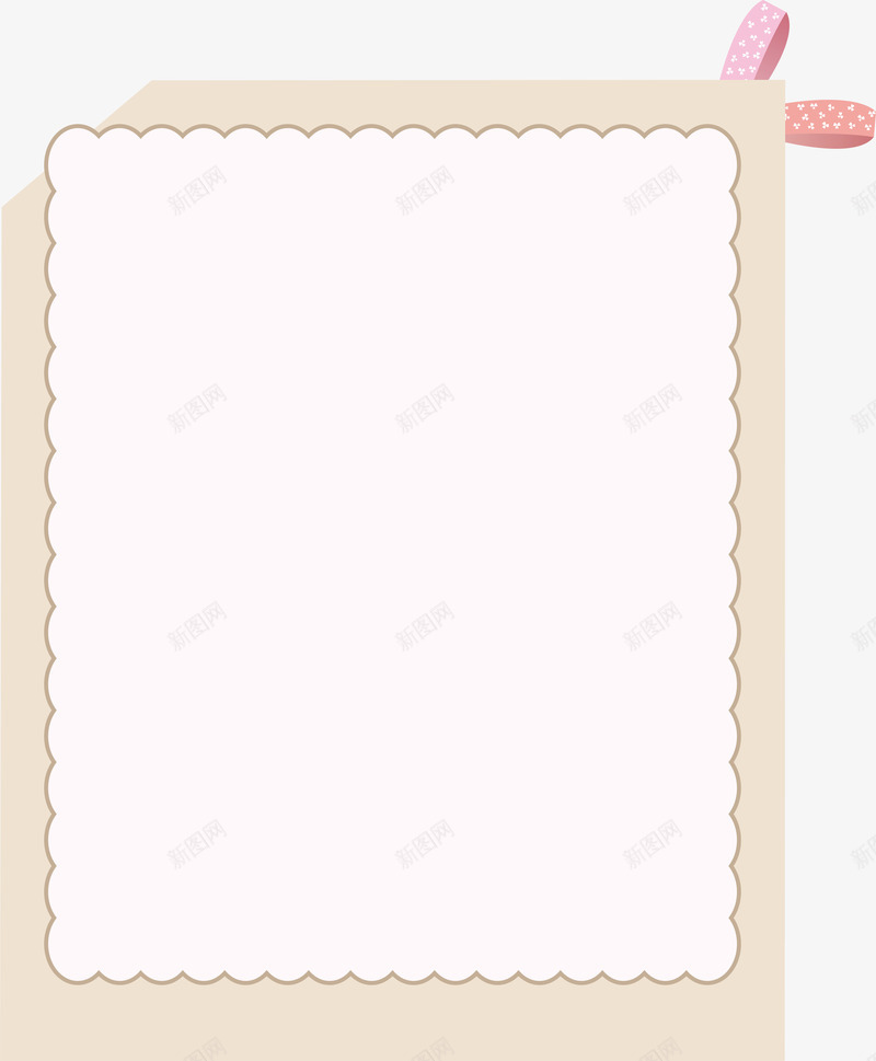 手绘卡通粉色边框照片框png免抠素材_新图网 https://ixintu.com 卡通边框 图形框 小清新相框 照片展示 照片框 照片背景墙 相册 相片框 粉色相框 粉色线框 边框