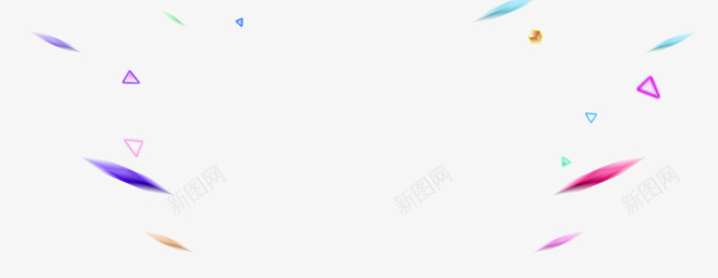 彩色不规则线条几何图漂浮png免抠素材_新图网 https://ixintu.com 不规则 几何 彩色 漂浮 线条
