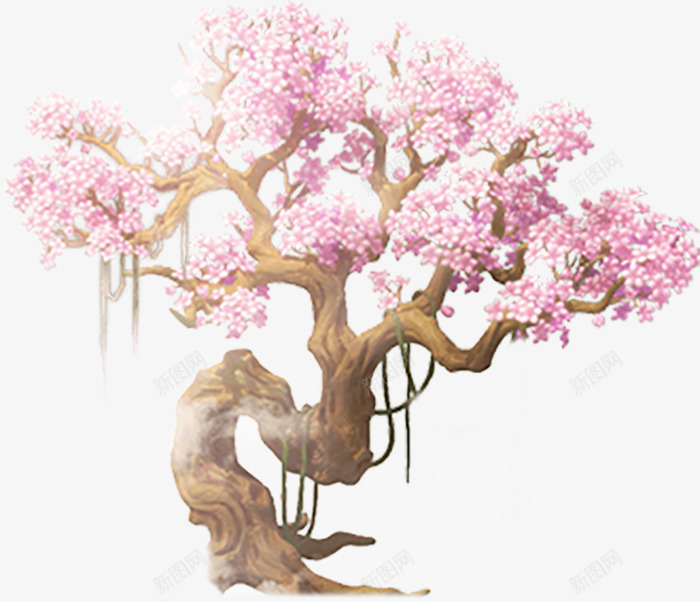 桃树案元素几何元素元素png免抠素材_新图网 https://ixintu.com png元素 几何 几何元素 图案元素 桃树素材