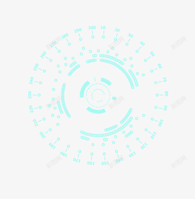 电子科技感齿轮元素png免抠素材_新图网 https://ixintu.com 齿轮科技感电子未来科技