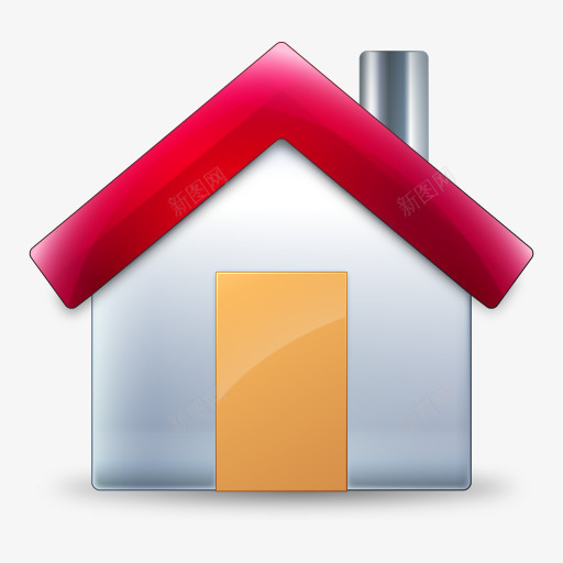 网站返回主页标志图标png_新图网 https://ixintu.com home 主页 房子