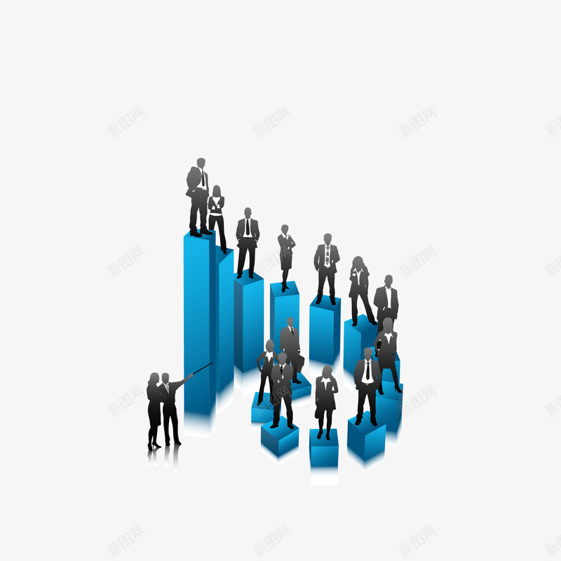 公司职位矢量图eps免抠素材_新图网 https://ixintu.com 商业 白领 职位 矢量图