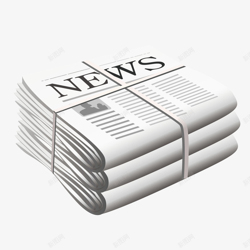 新闻动态打包报纸矢量图ai免抠素材_新图网 https://ixintu.com 打包 报纸 新闻动态 矢量图