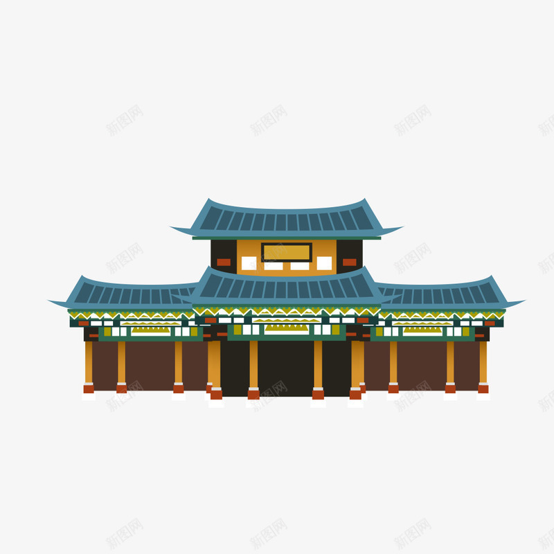 中国风建筑物png免抠素材_新图网 https://ixintu.com 中国古建筑物 中国风 古建筑 古房子 建筑物 房子 房屋