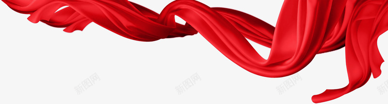 红色喜庆节日丝带活动png免抠素材_新图网 https://ixintu.com 丝带 喜庆 活动 红色 节日