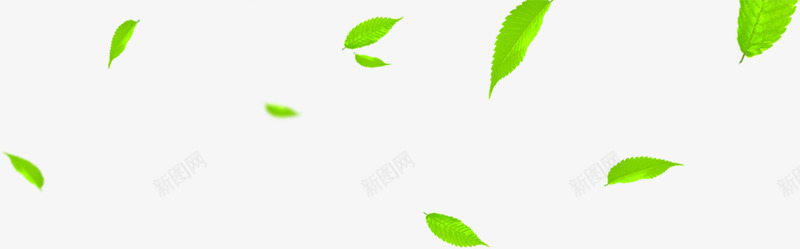 绿叶飘主题鲜榨果汁海报png免抠素材_新图网 https://ixintu.com 主题 果汁 海报 绿叶