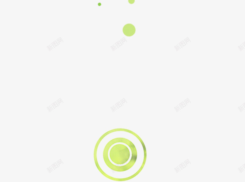 绿色卡通可爱圆形花纹png免抠素材_新图网 https://ixintu.com 卡通 可爱 圆形 绿色 花纹
