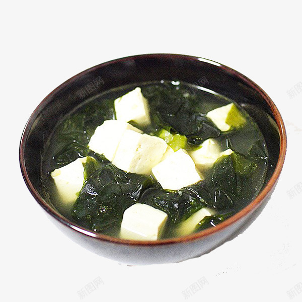 豆腐海带汤png免抠素材_新图网 https://ixintu.com 产品实物 海带 海带汤 海带结 豆腐 豆腐汤