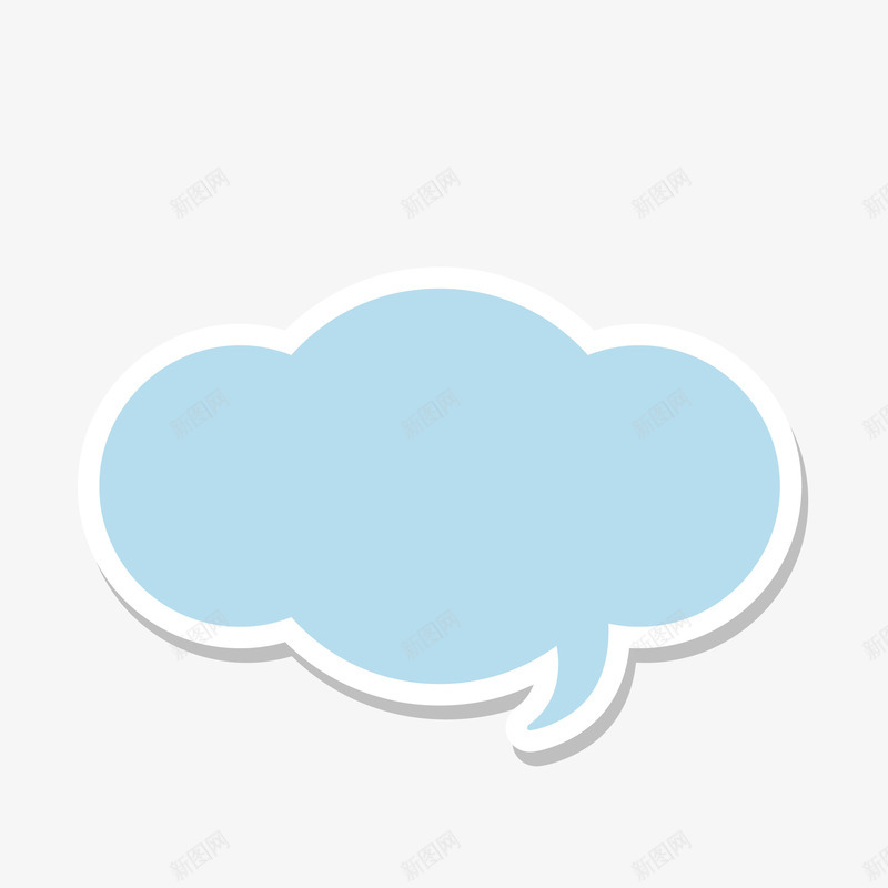 对话框png免抠素材_新图网 https://ixintu.com 可爱 对话框 对话框简笔画 手绘 气泡