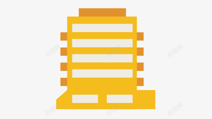 科技楼房png免抠素材_新图网 https://ixintu.com 城市建筑 矢量楼房 科技楼房