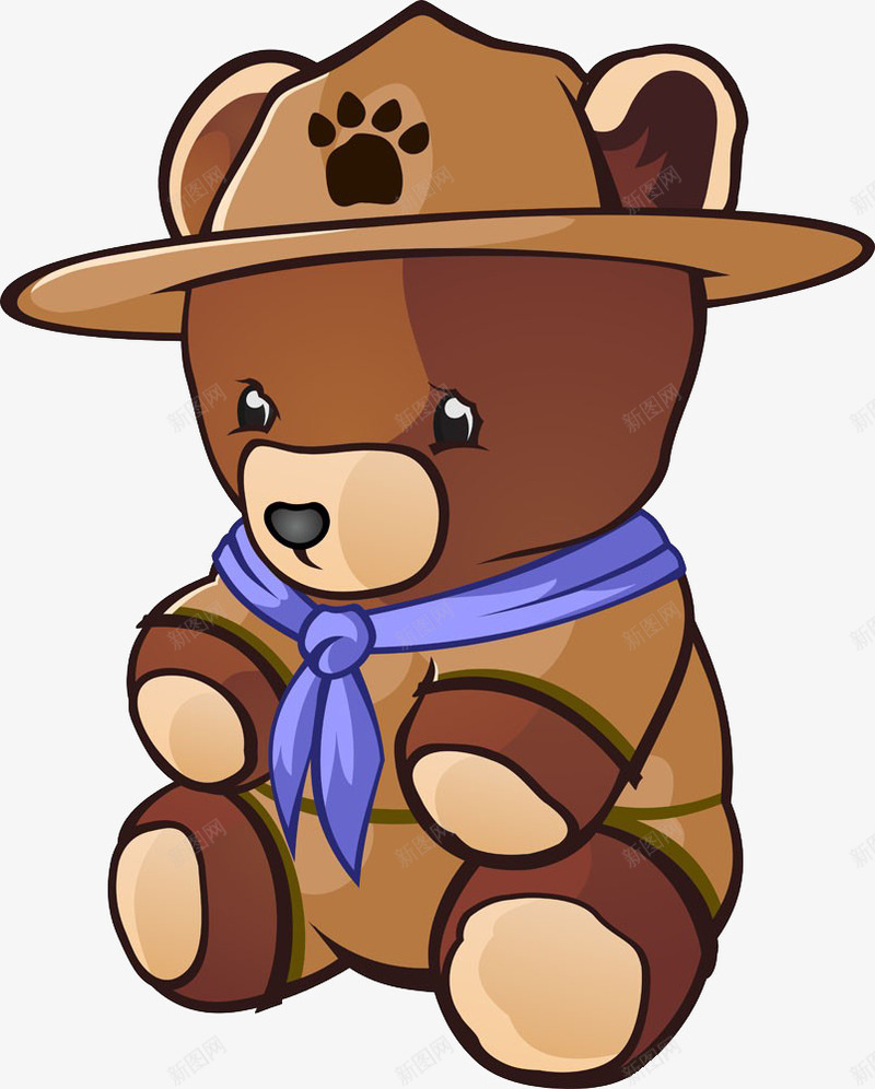 卡通棕色布娃娃png免抠素材_新图网 https://ixintu.com png 卡通 布娃娃 棕色 素材