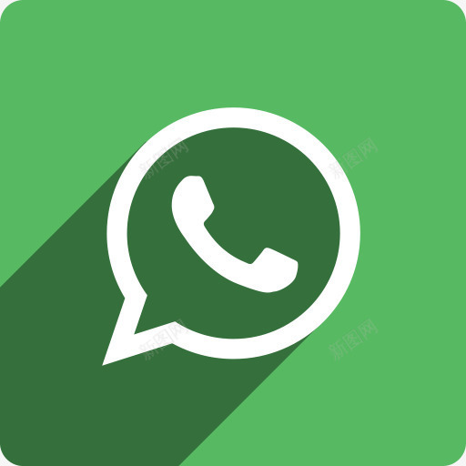 媒体阴影社会广场WhatsAp图标png_新图网 https://ixintu.com Media WhatsA shadow social square whatsapp 媒体 广场 社会 阴影